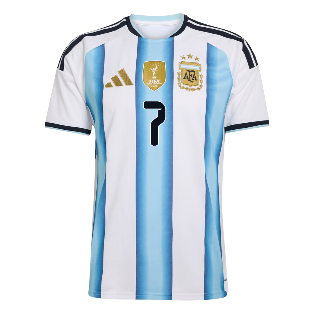 DE PAUL #7 Argentina hjemmefotballdrakt 2026