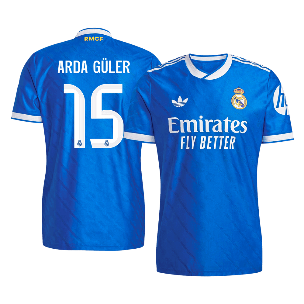 ARDA GüLER #15 Real Madrid Tredje Bortespillerversjon 2025/26
