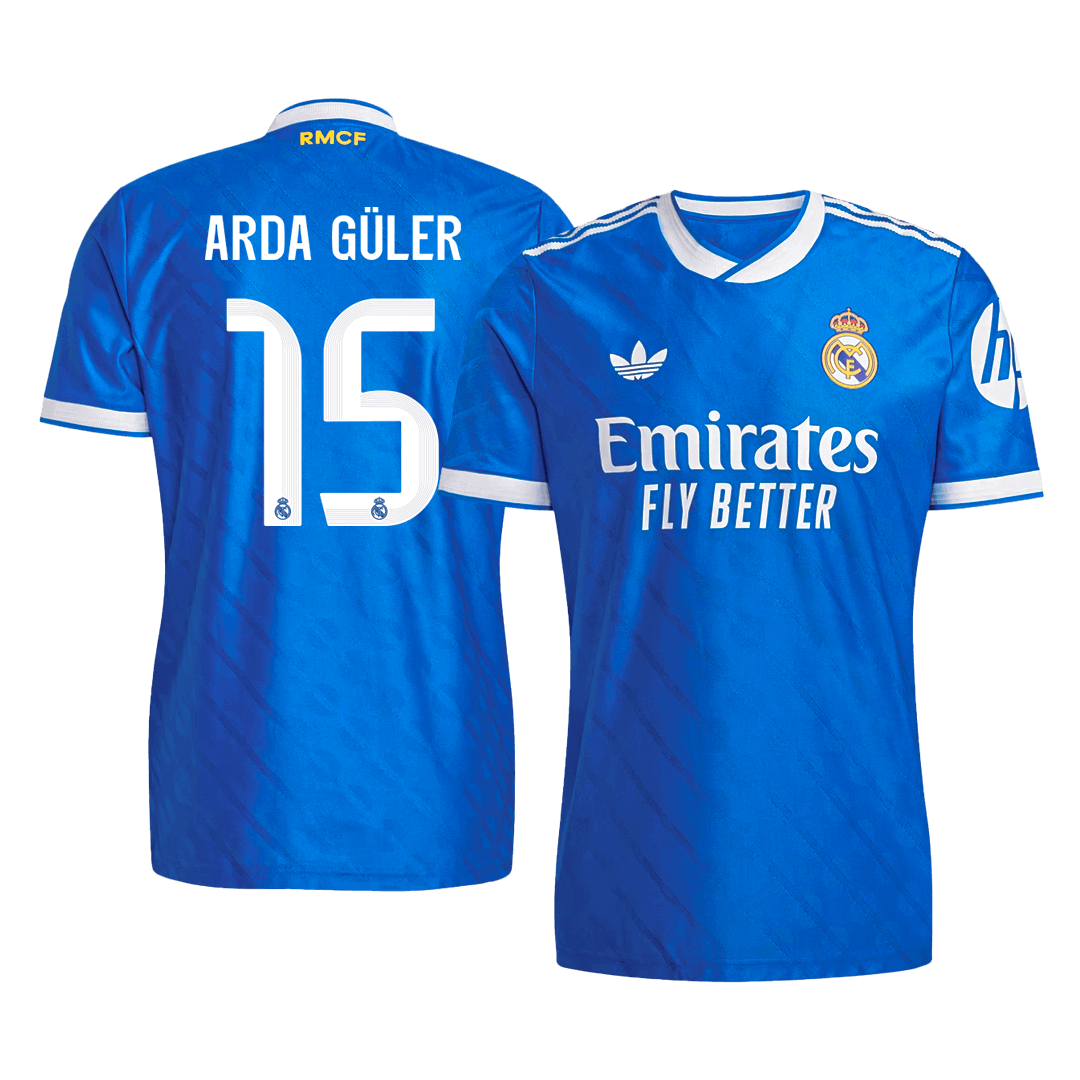 ARDA GüLER #15 Real Madrid Tredje Bortespillerversjon 2025/26