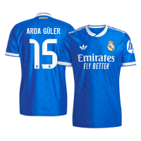 ARDA GüLER #15 Real Madrid Tredje Bortespillerversjon 2025/26