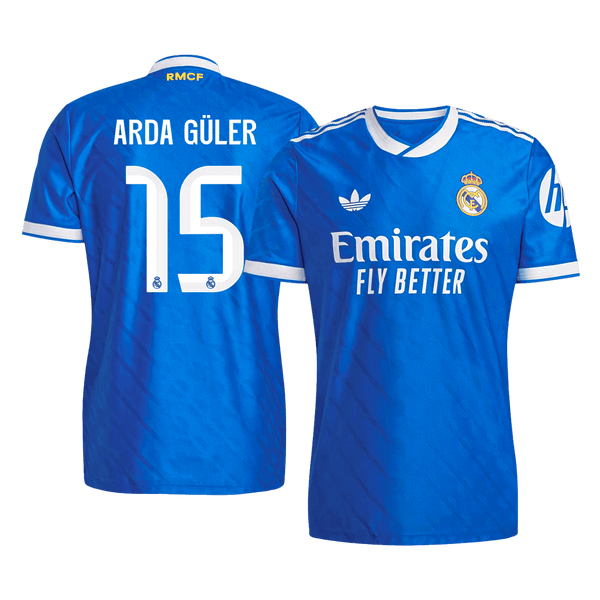 ARDA GüLER #15 Real Madrid Tredje Bortespillerversjon 2025/26