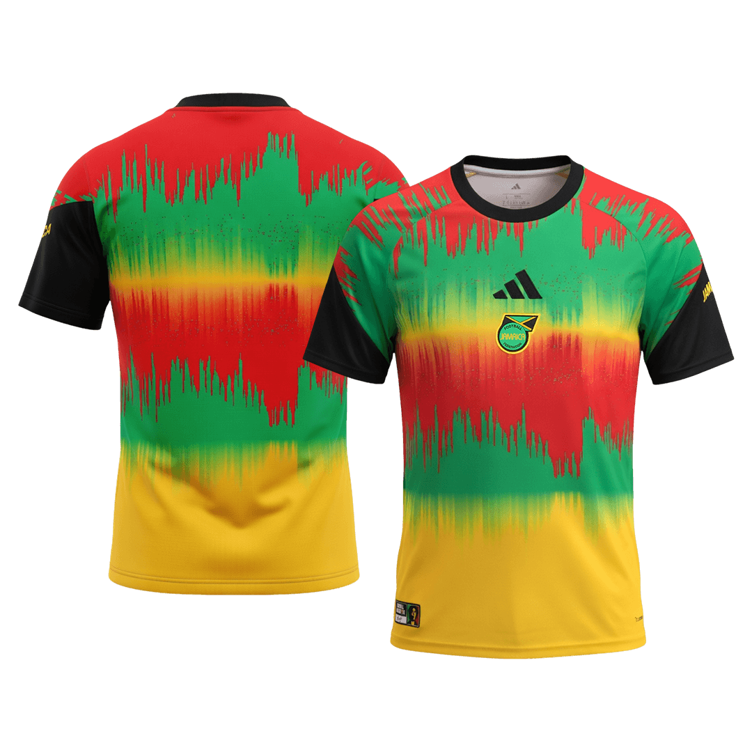Jamaica Pre-Match Fotballdrakt World Cup 2026 Fargerik