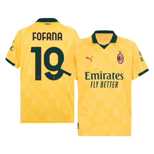 FOFANA #19 AC Milan Third Away Fotballdrakt 2025/26