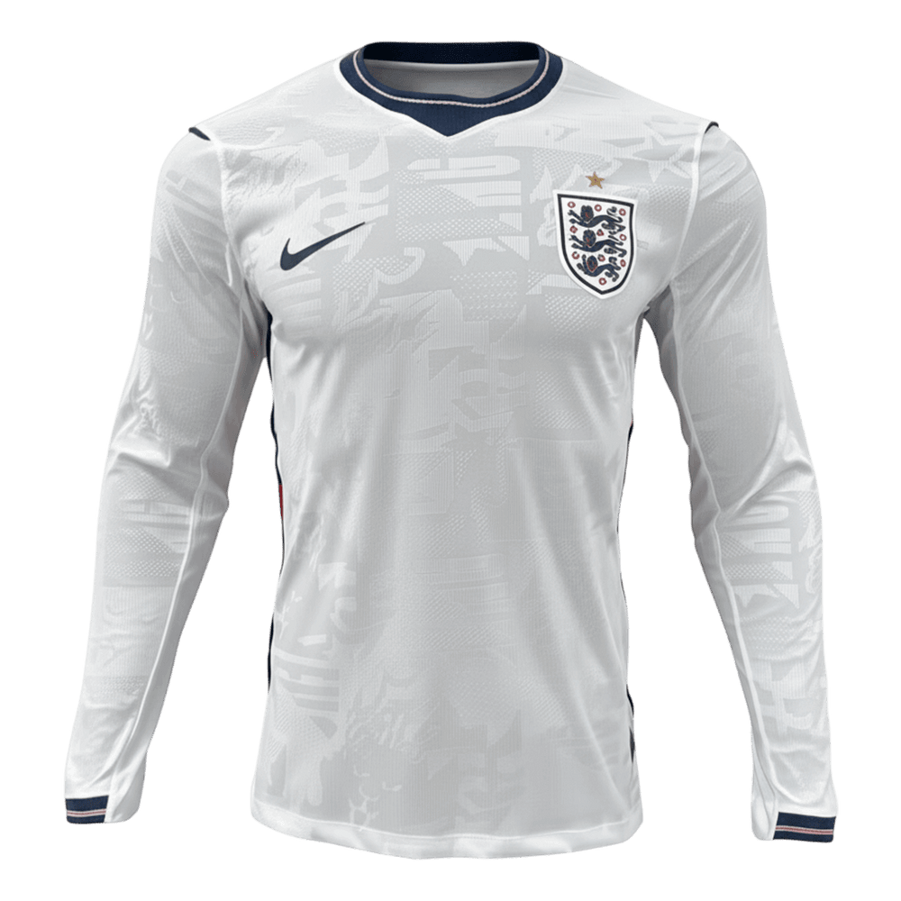 England Hjemme langermet spillerversjon Jersey World Cup 2026