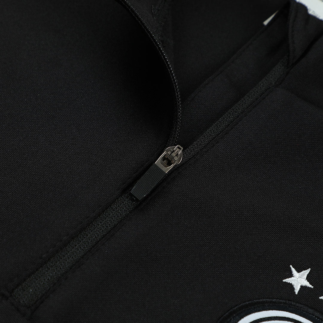 Germany 1/4 Zip Tracksuit 2026 Svart