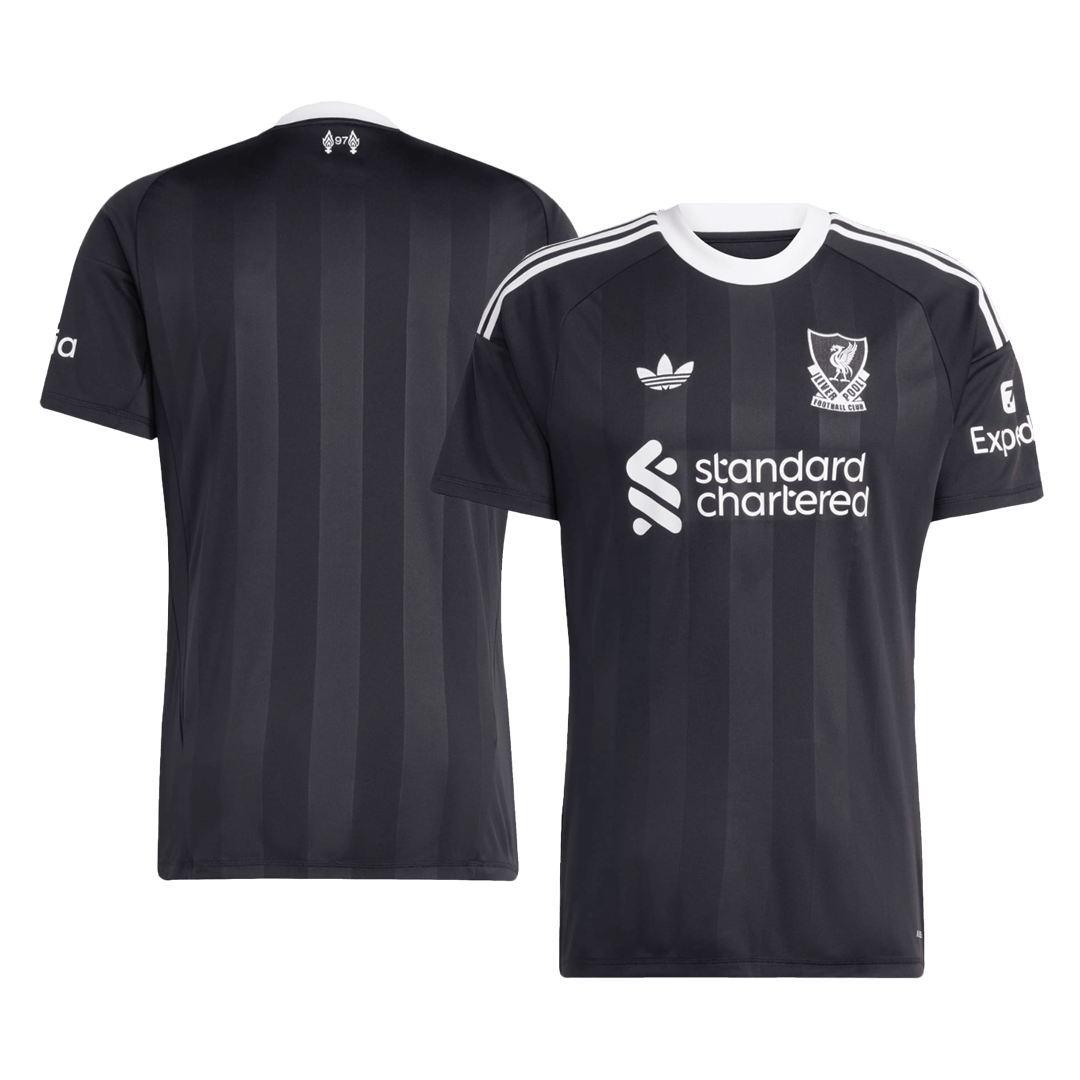Liverpool Målvakt Fotballdrakt 2025/26 Svart