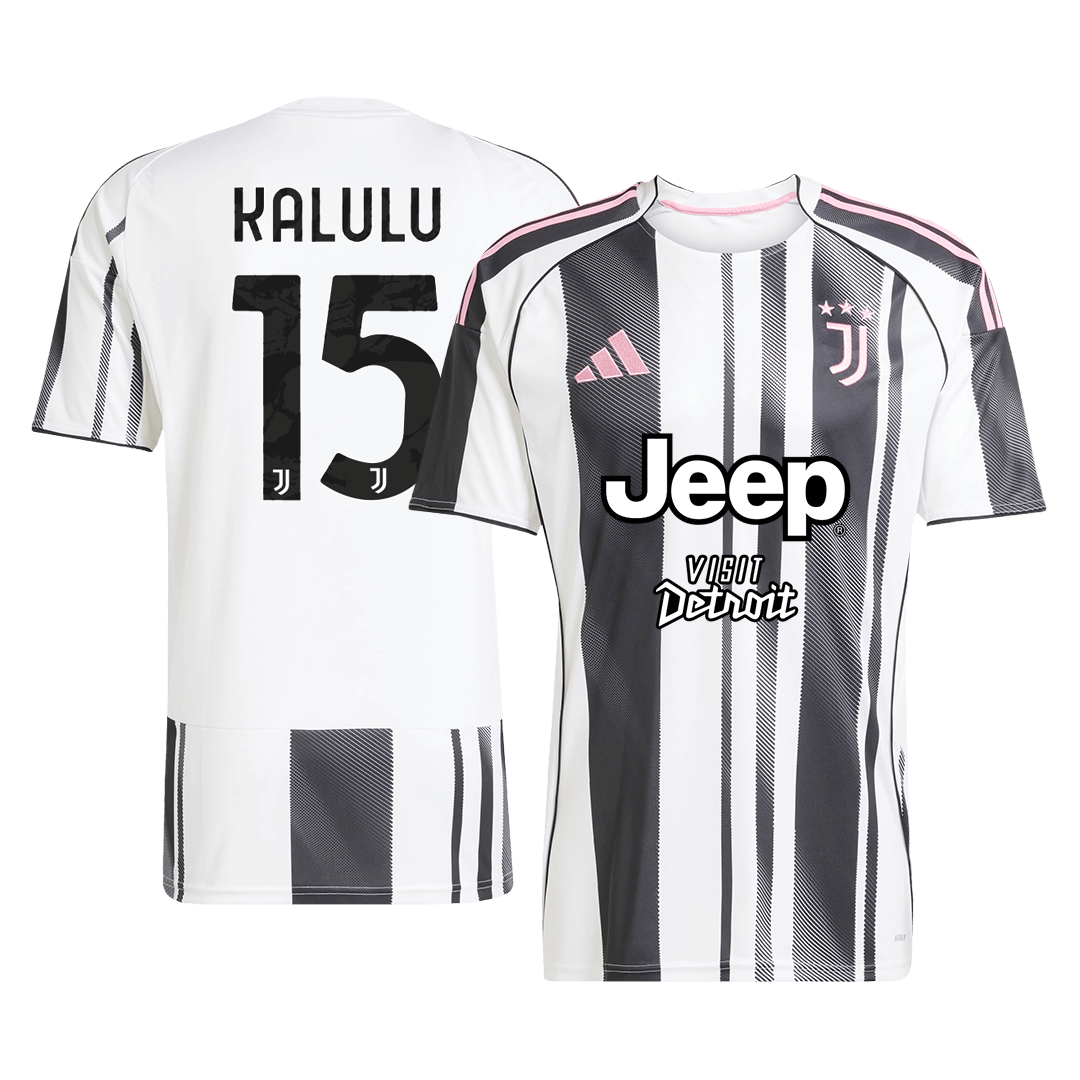 KALULU #15 Juventus hjemmefotballdrakt 2025/26