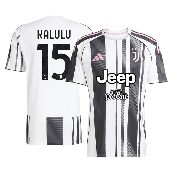 KALULU #15 Juventus hjemmefotballdrakt 2025/26