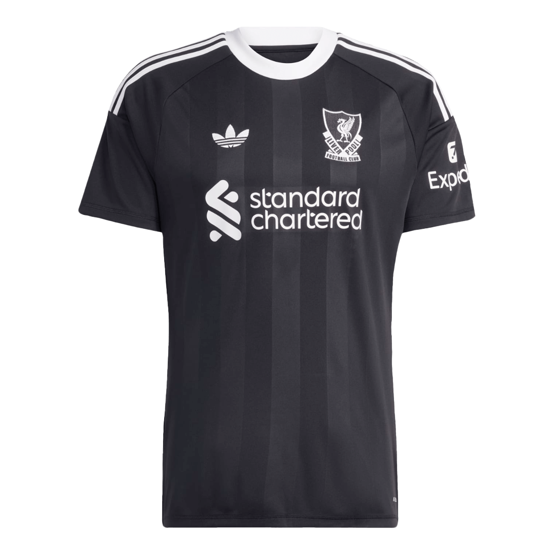 Liverpool Målvakt Fotballdrakt 2025/26 Svart