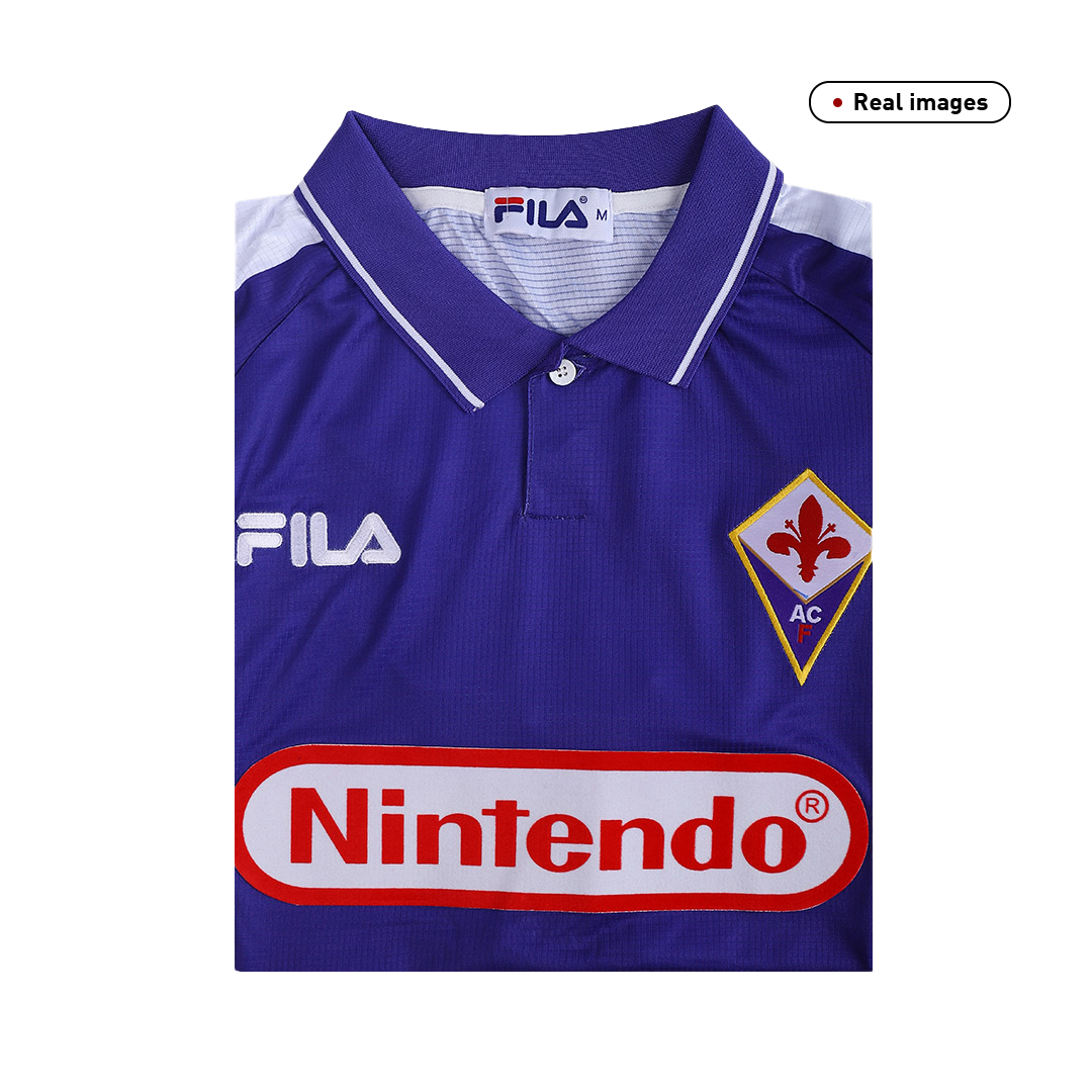 Retro fotballdrakt Fiorentina Hjem 1998/99