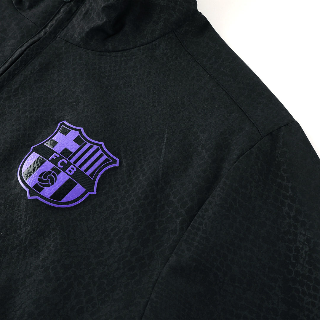 Barcelona Windbreaker Jacket 2025/26 - Svart
