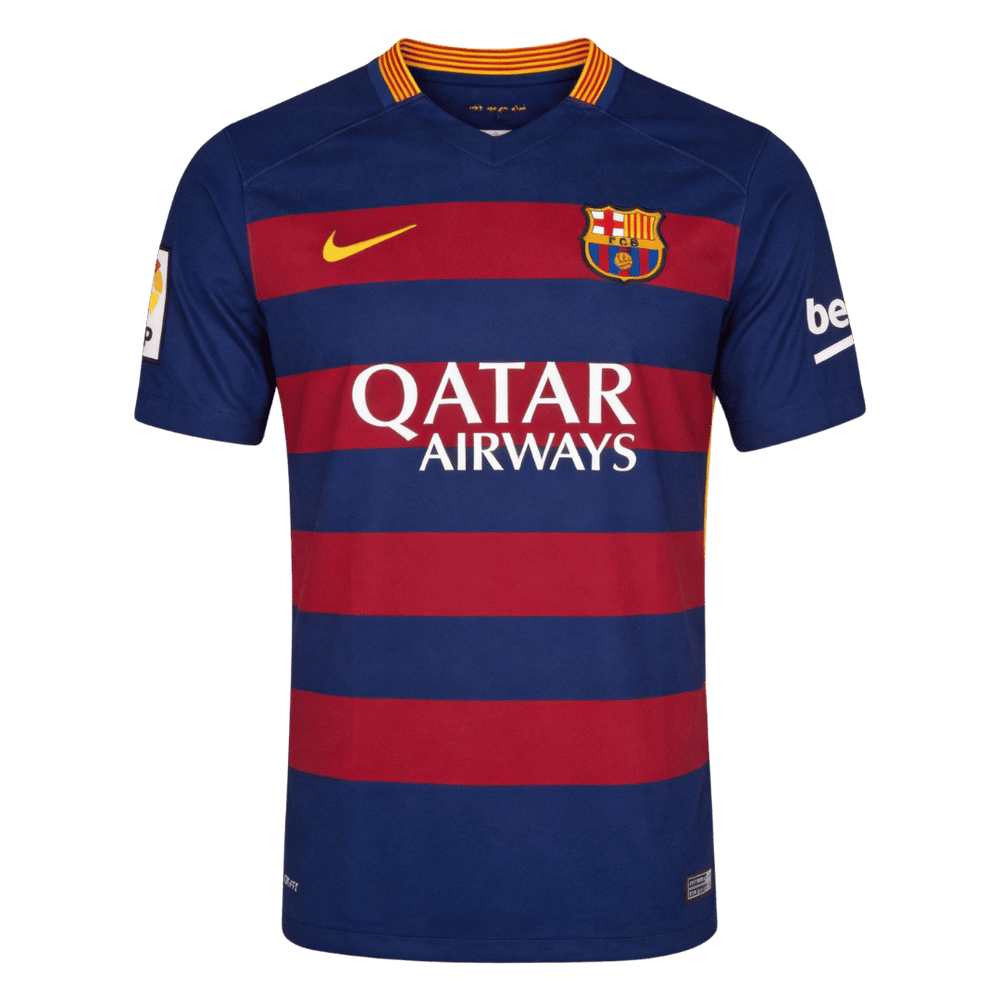 Retro fotballdrakt Barcelona Hjem 2015/16