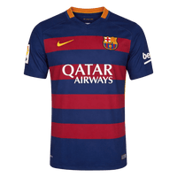 Retro fotballdrakt Barcelona Hjem 2015/16