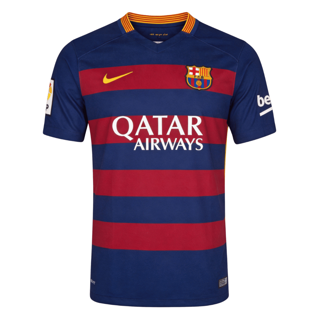 Retro fotballdrakt Barcelona Hjem 2015/16
