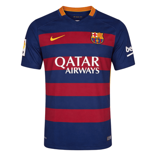 Retro fotballdrakt Barcelona Hjem 2015/16