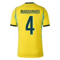 MARQUINHOS #4 Brasil Kotipaidan pelaajaversio World Cup 2026