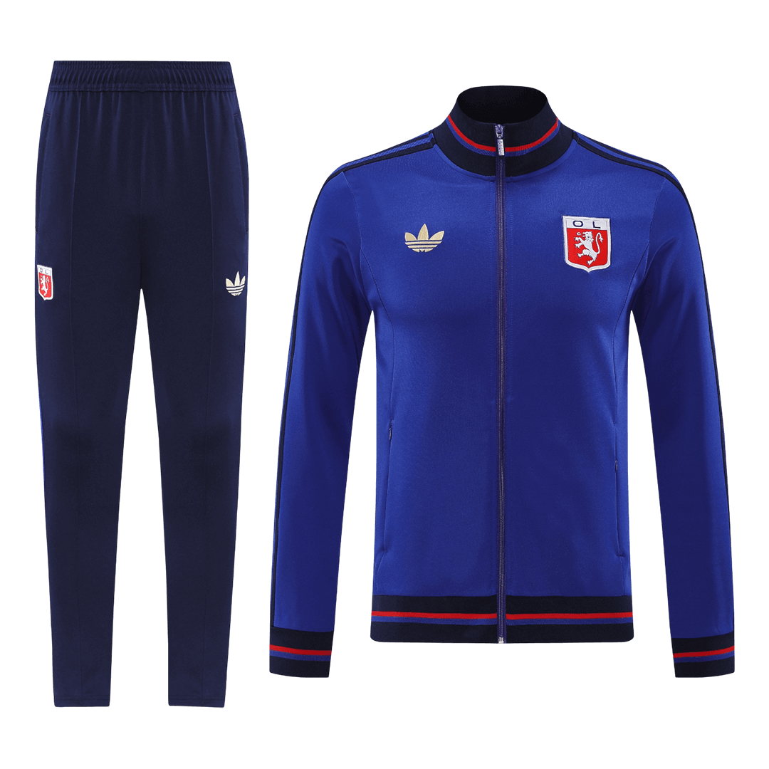Olympique Lyonnais jakke treningsdress 2025/26 blå