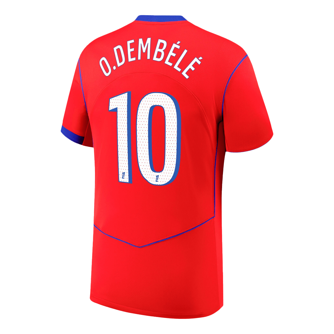 O.DEMBéLé #10 PSG Third Away Fotballdrakt 2025/26