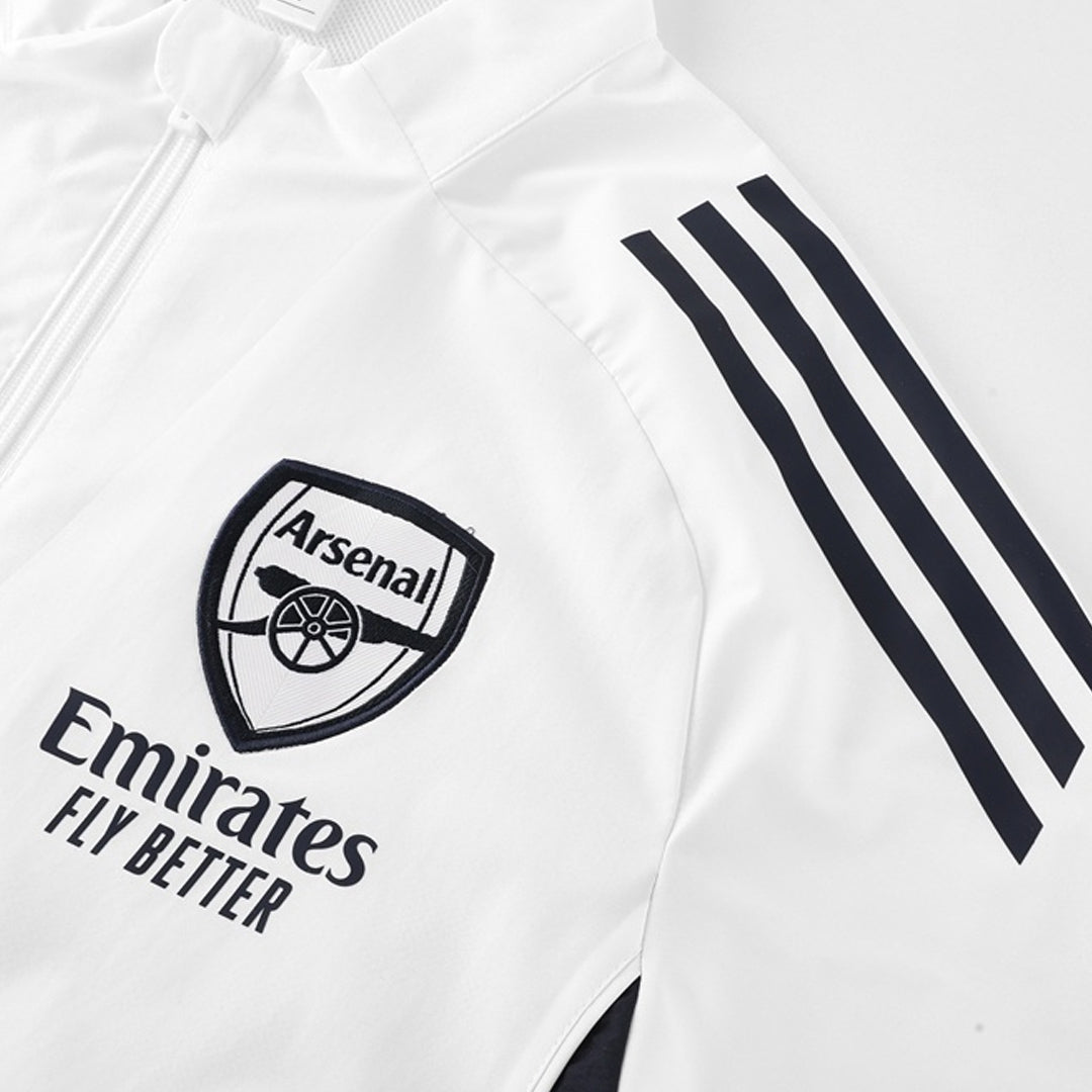 Arsenal Windbreaker Jacket 2025/26 - Hvit