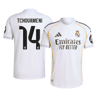 TCHOUAMENI #14 Real Madrid Autentisk Hjemmefotballdrakt 2025/26