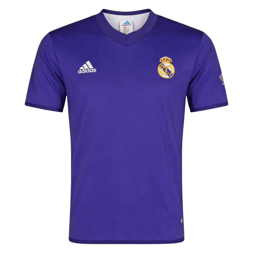 Real Madridin 100-vuotisjuhlan kolmas retro pelipaita 2002/03