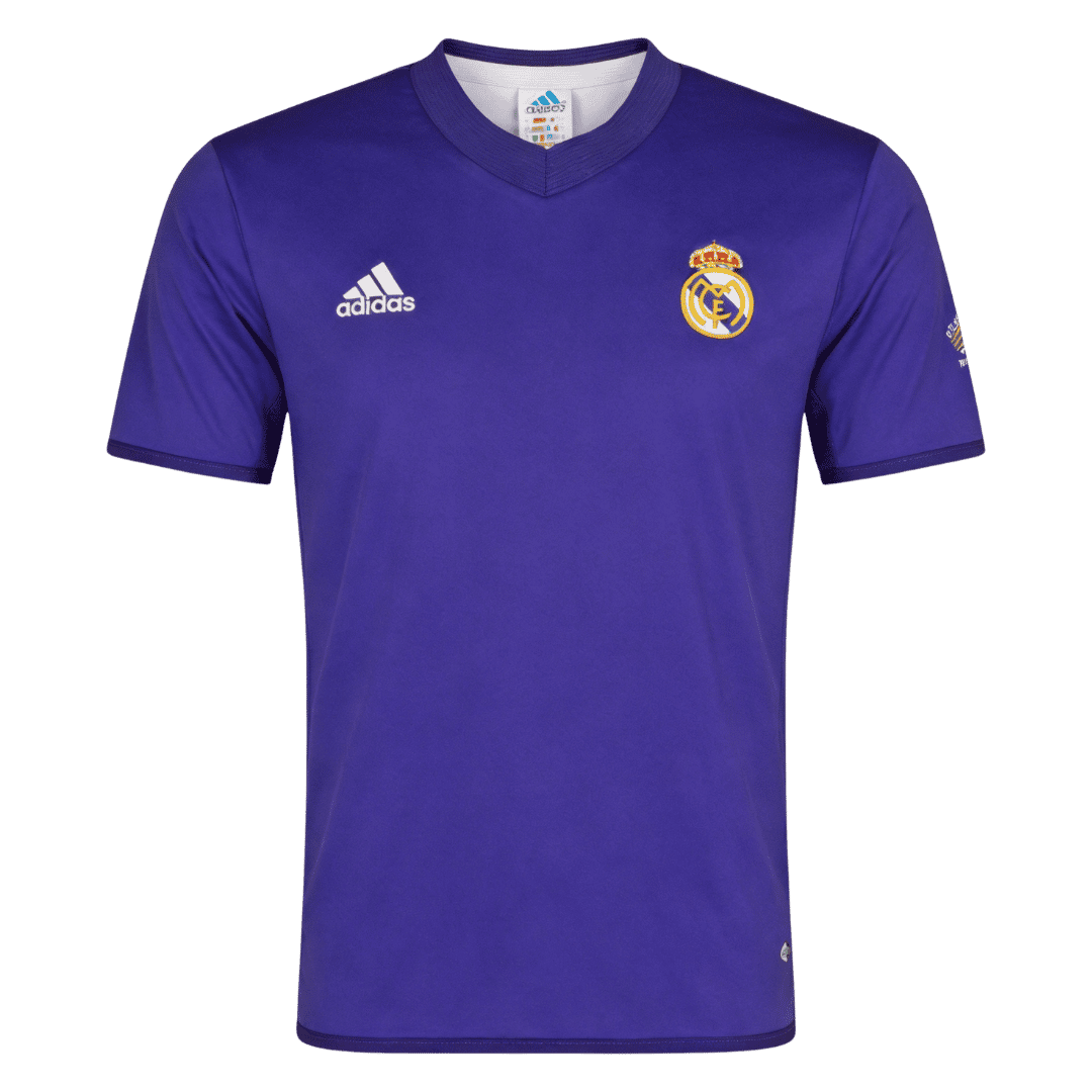 Retro-trøye Real Madrid hundreårsjubileum tredje 2002/03