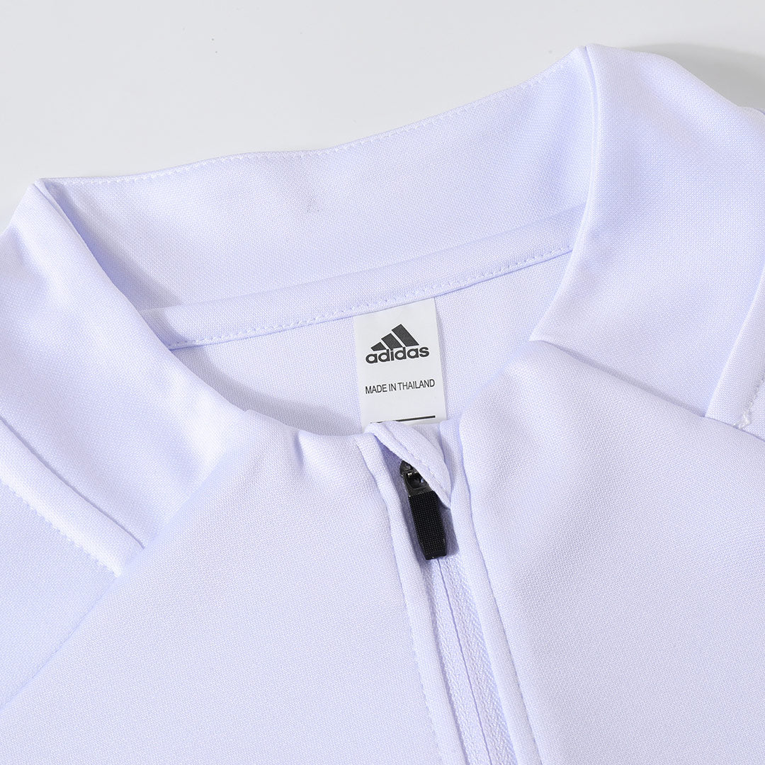 Real Madrid 1/4 Zip Joggedress 2025/26 Barn Hvit