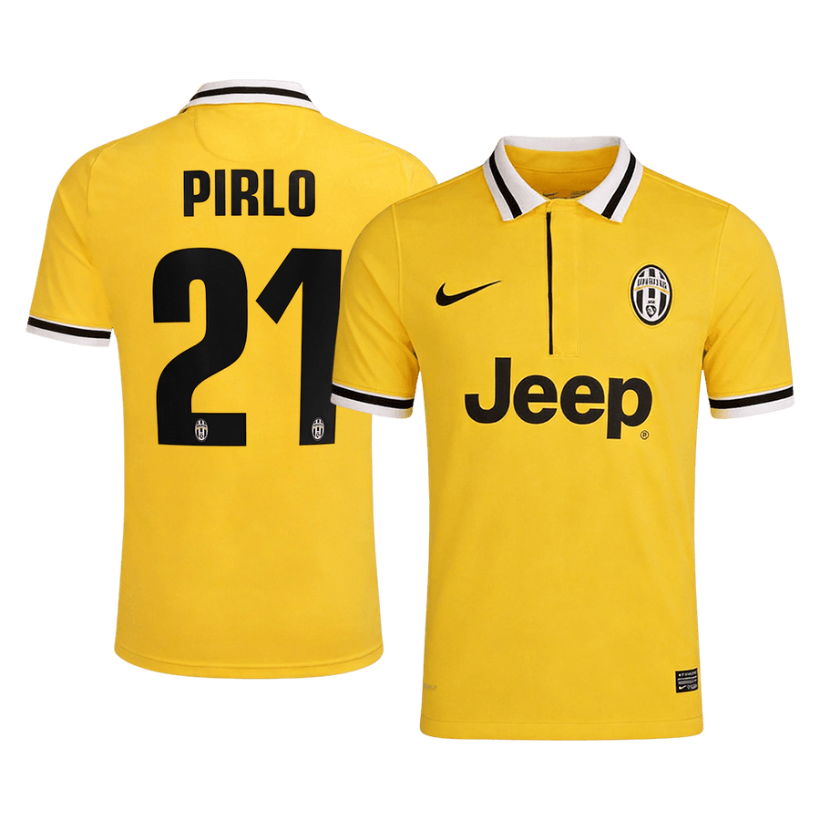 Retro fotballdrakt PIRLO #21 Juventus Borte 2013/14