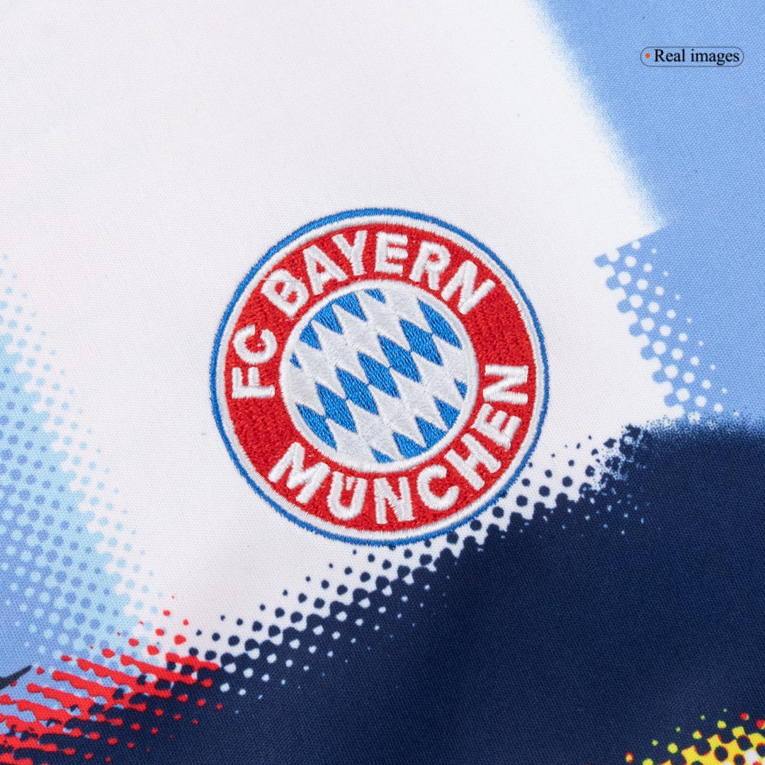 Bayern München Fotballdrakt før kampen 2025/26 rød og hvit