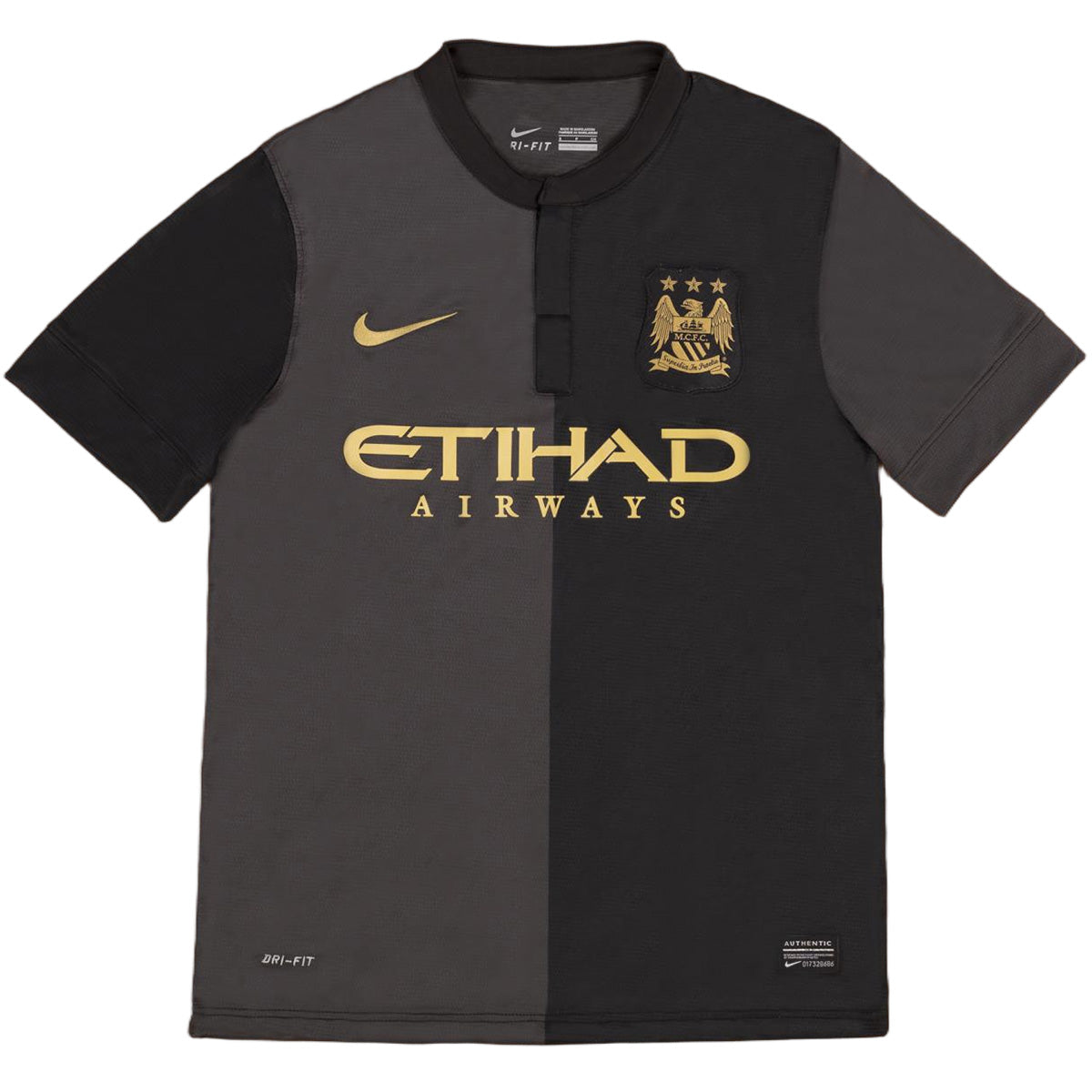 Retro fotballdrakt Manchester City Borte 2013/14