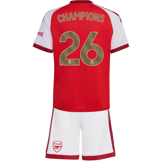CHAMPIONS #26 Kids Arsenal Hjemmedraktdrakt 2026/27