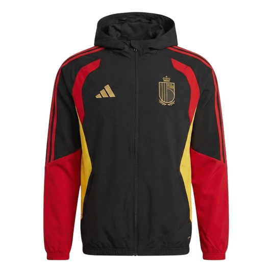 Belgia hettegenserjakke 2026 - Rød&Sort