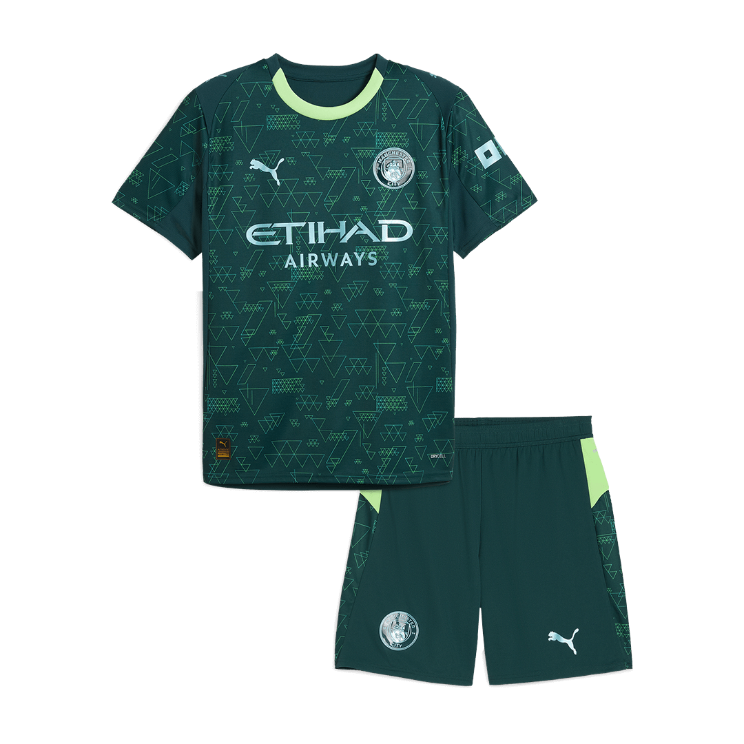 Manchester City fotballdrakter for barn 2025/26