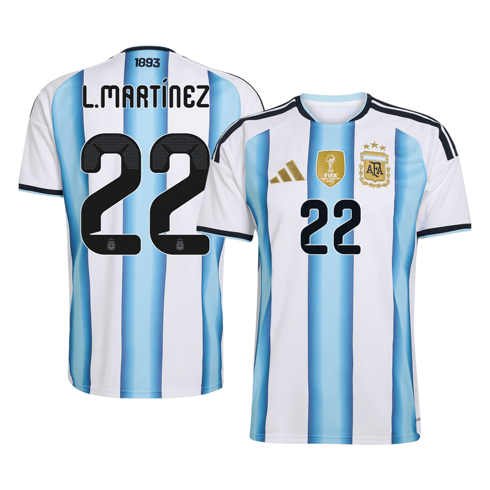 L. MARTINEZ #22 Argentiinan kotijalkapallopaita MM 2026