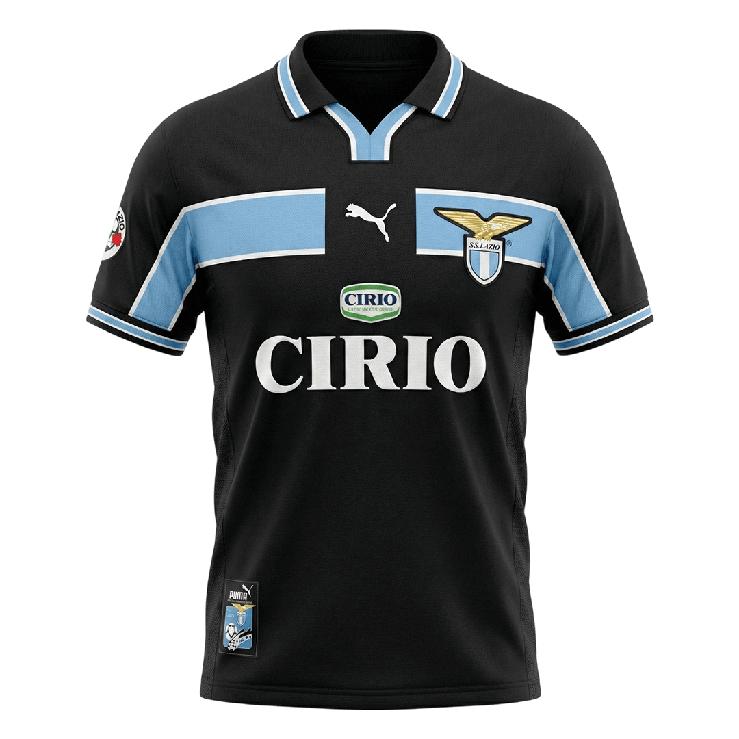 Retro fotballdrakt Lazio Borte 1998/99