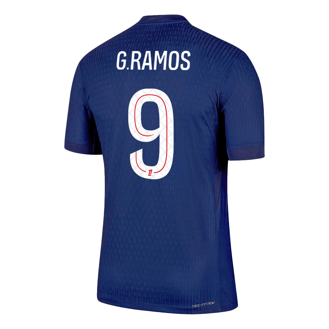 G.RAMOS #9 PSG Autentisk Fotballdrakt 2025/26
