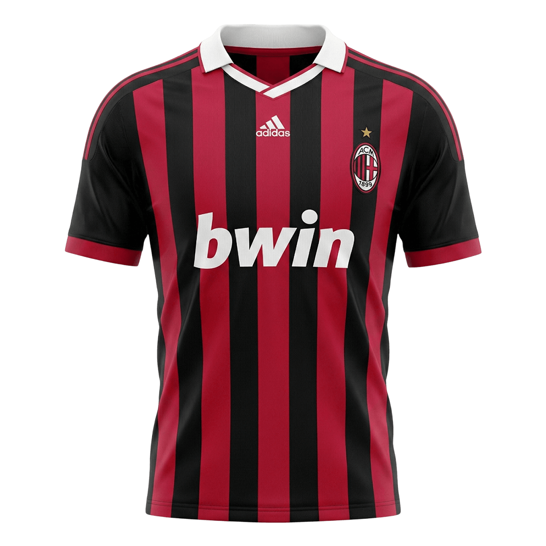 Retro fotballdrakt AC Milan Hjemme 2009/10