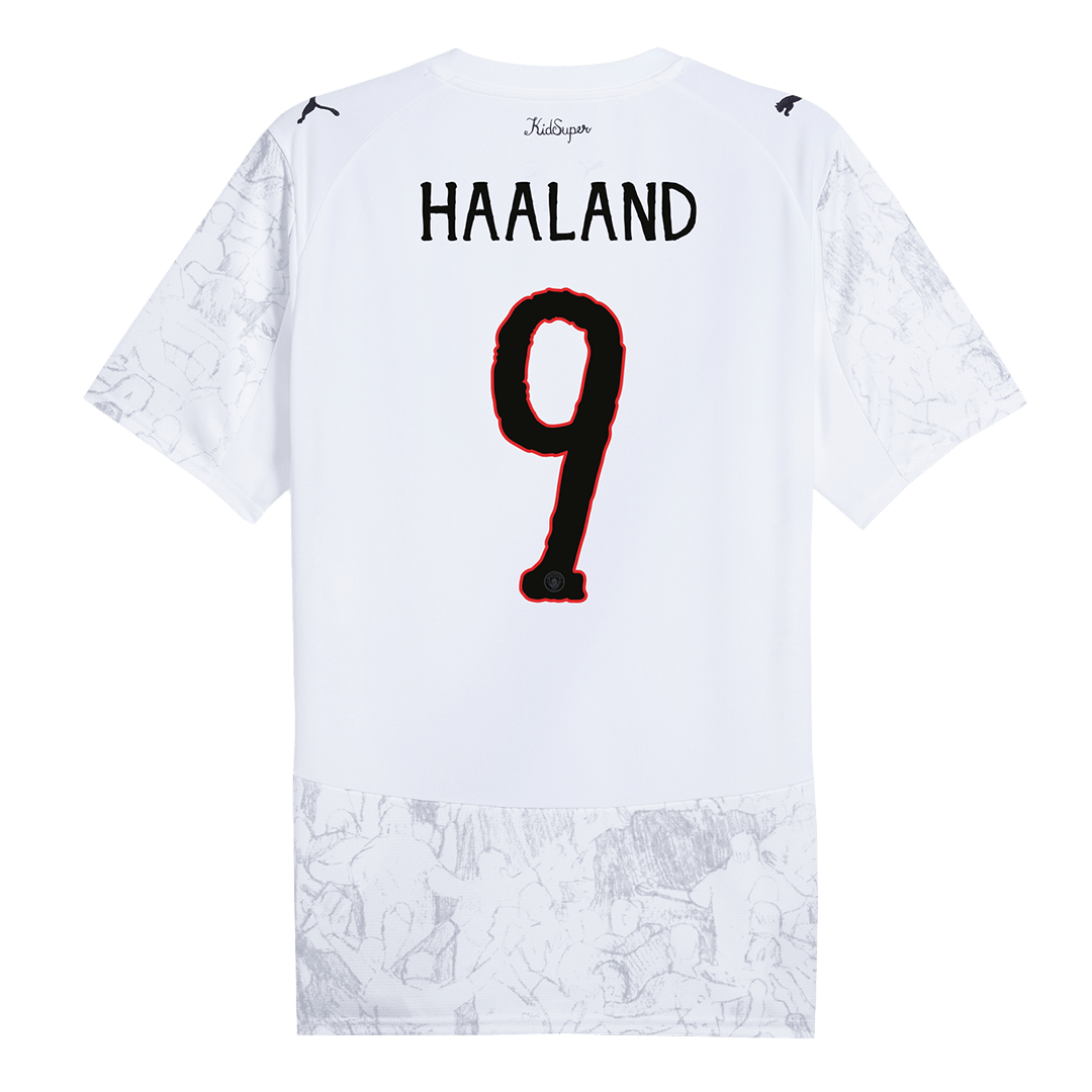 HAALAND #9 Manchester City KidSuper Fotballdrakt World Cup 2025/26 - Klubb-VM