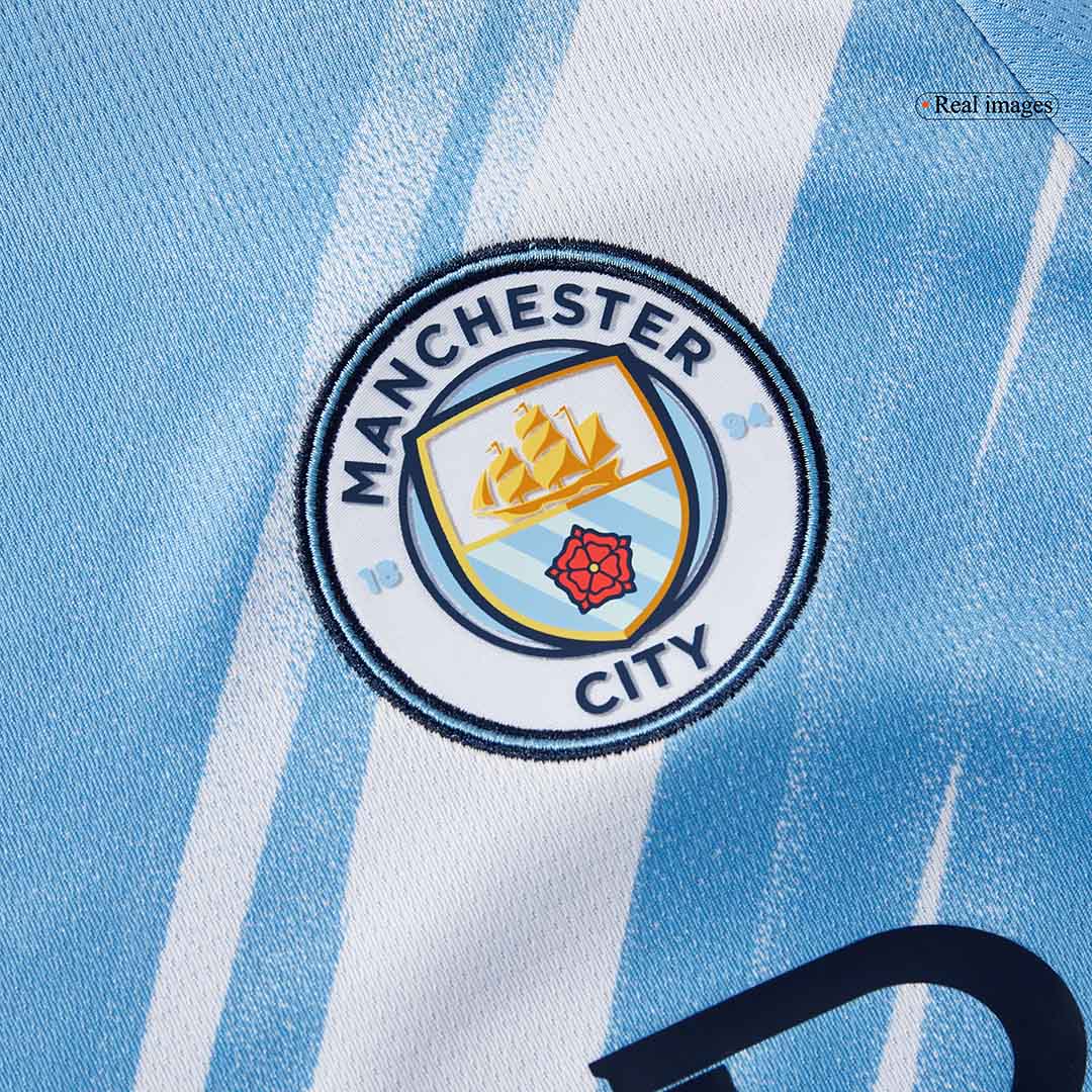 Manchester City Home Langermet Trøye 2025/26