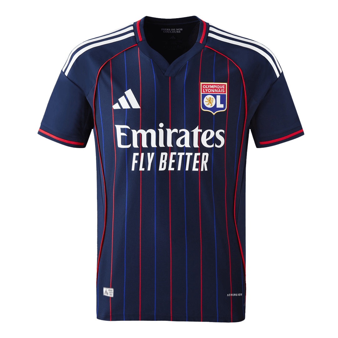 Olympique Lyonnais Autentisk Fotballdrakt Borte 2025/26