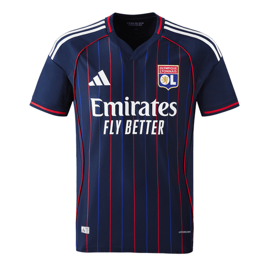 Olympique Lyonnais Autentisk Fotballdrakt Borte 2025/26