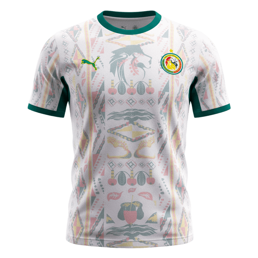 Senegalin kotijalkapallopaita MM 2026