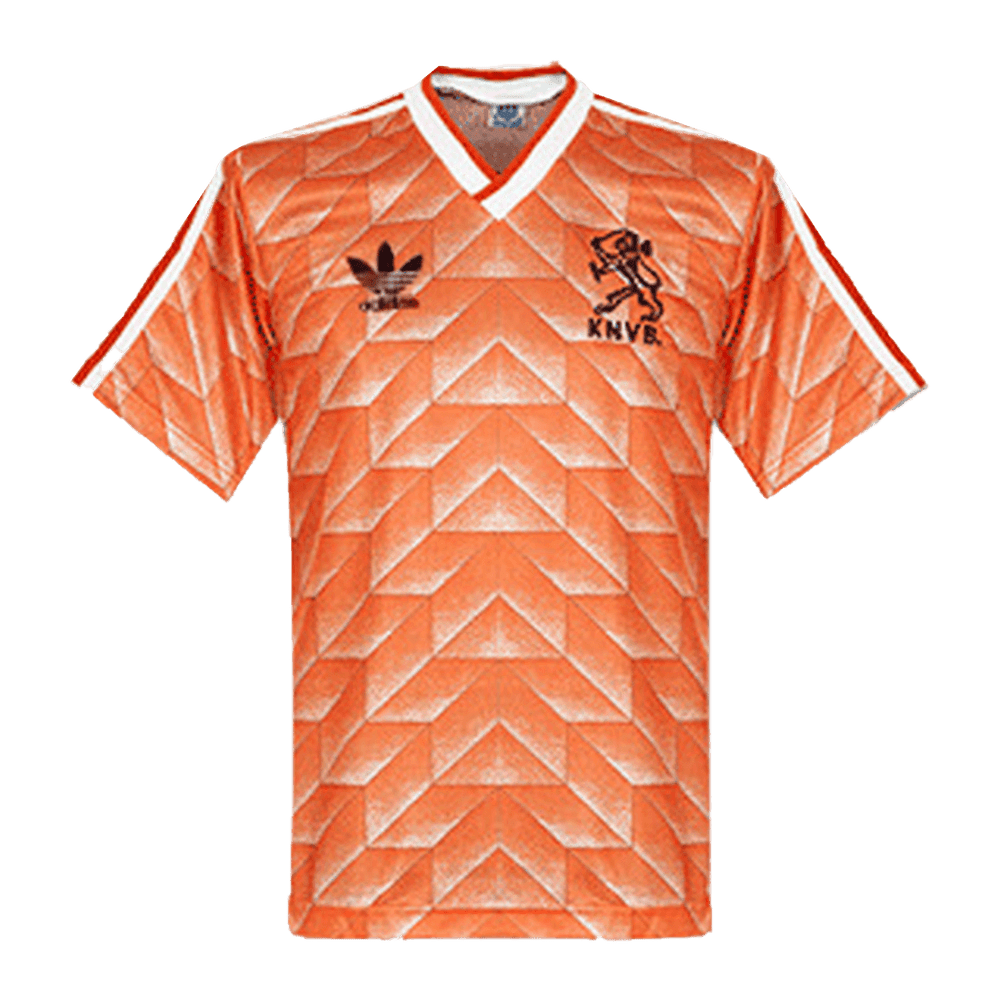 Retro fotballdrakter Nederland Hjem 1988