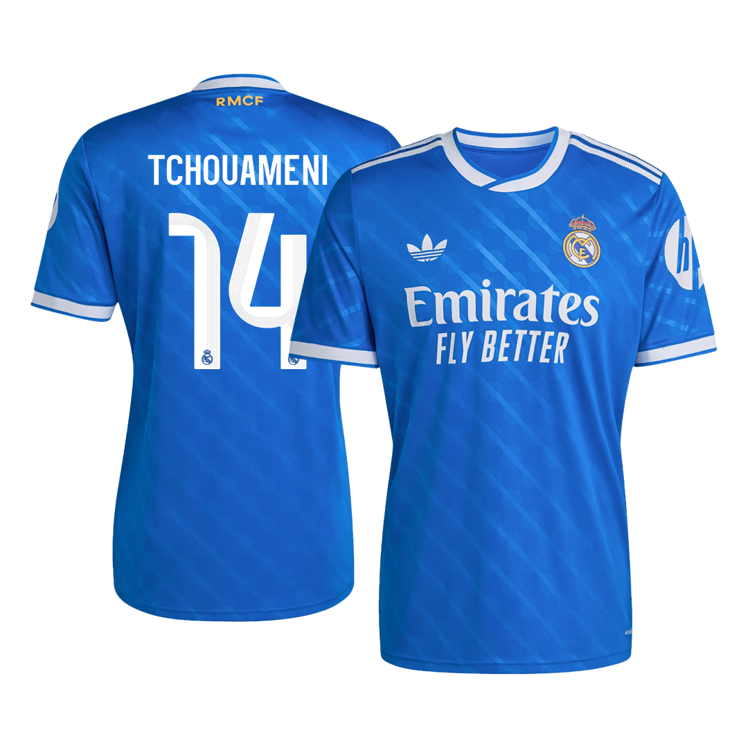 TCHOUAMENI #14 Real Madrid Tredje Borte-fotballdrakt 2025/26