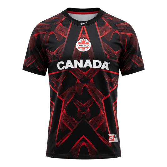 Canada Goalkeeper Fotball-VM 2026 rød og svart