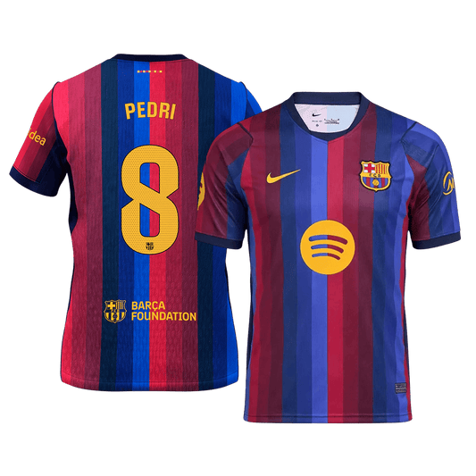 PEDRI #8 Barcelona hjemmefotballdrakt 2026/27