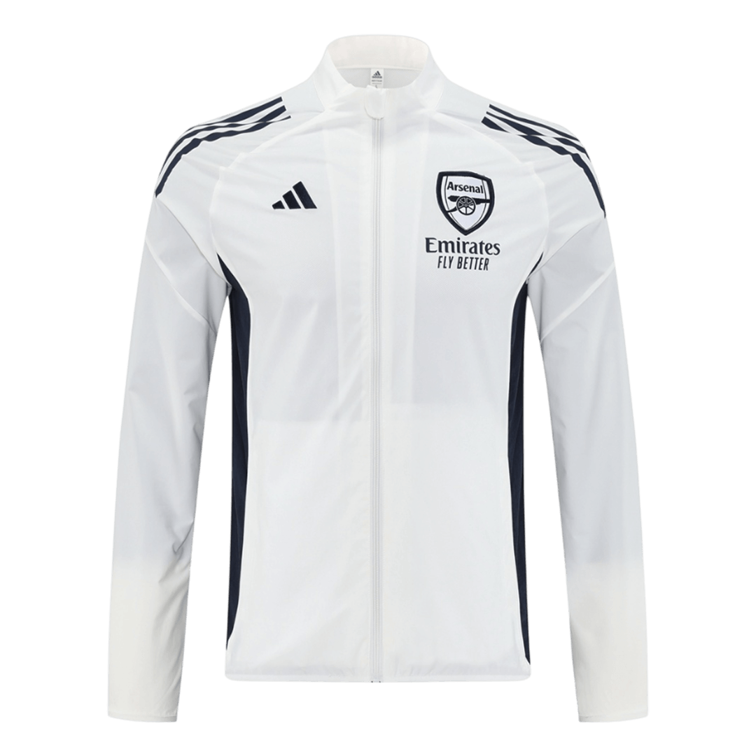 Arsenal Windbreaker Jacket 2025/26 - Hvit