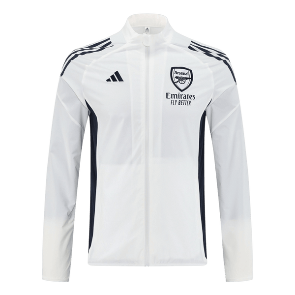 Arsenal Windbreaker Jacket 2025/26 - Hvit