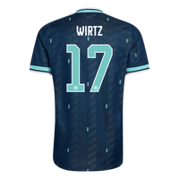 WIRTZ #17 Tyskland Bortespillerversjon Jersey World Cup 2026