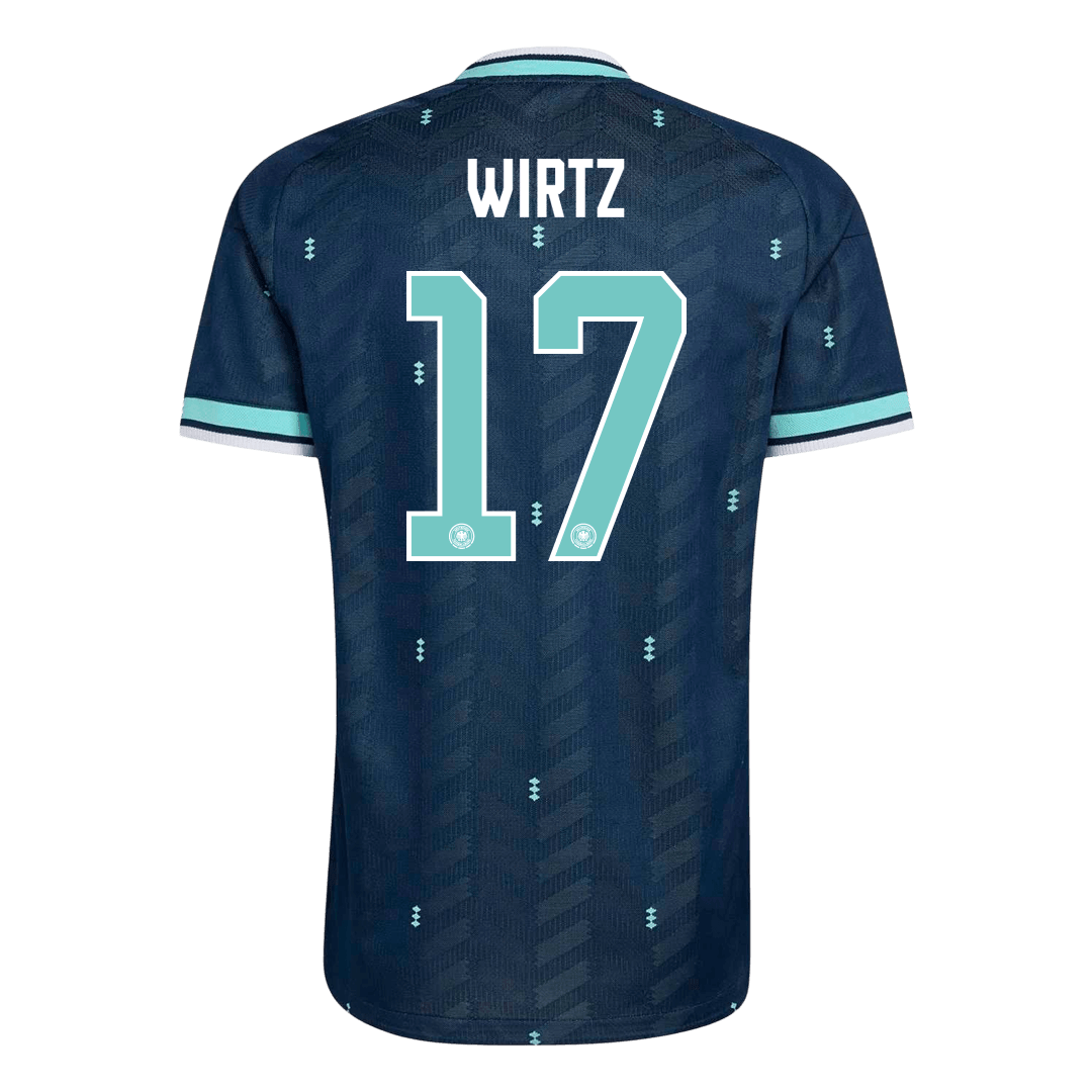 WIRTZ #17 Tyskland Bortespillerversjon Jersey World Cup 2026